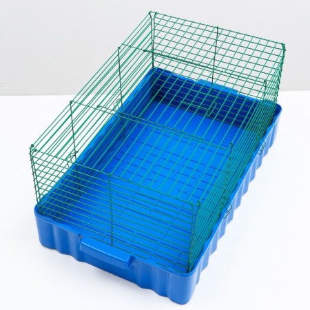 Rabbit cell No. 4, 75 x 46 x 40 cm Mix of flowers-3