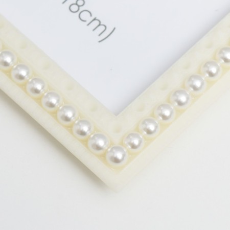 Photo frame plastic 13x18 cm "Pearl of white" rectangular 19x15 cm-2