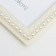 Photo frame plastic 13x18 cm "Pearl of white" rectangular 19x15 cm
