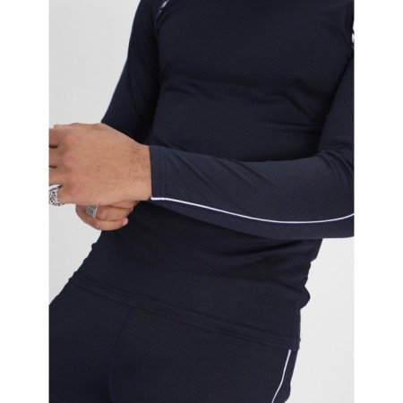 Male thermal underwear, size 52-54, dark blue color-16