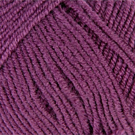 Yarn "Superlana Klasik" 25% wool, 75% acrylic 280m/100g (111 plum)