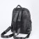 Women's backpack made of artificial leather with lightning, 2 pockets, color gray color