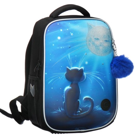 Frame saturan, 37 x 26 x 16 cm, Grizzly, LED backlight, black/blue-1