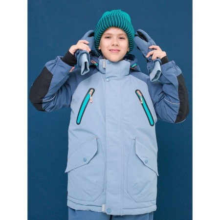 Boys jacket, height 140 cm, gray color
