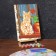 Picture on numbers on canvas with a subframe "Red cat" 20x30 cm