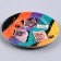 Disposable paper plate "Happy Birthday", cats, 18 cm