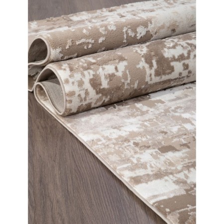 Rectangular carpet Arda Tempo, size 100x200 cm, color Cream/Cream-1