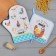 Ethel kit “Chicken Ranch”: a mittens-output 20x28 cm, a selection of 19x19 cm, 100% cotton