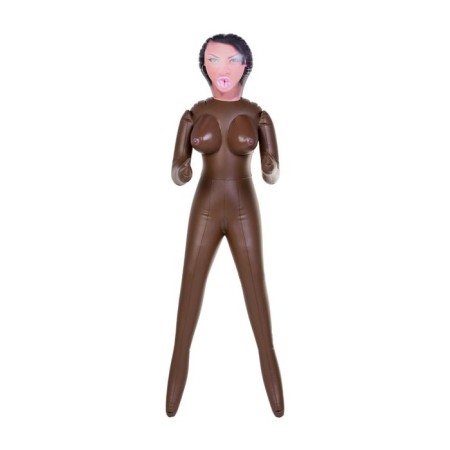 Infutal doll Toyfa Dolls-X Michelle, black woman, 3 holes, 160 cm-1