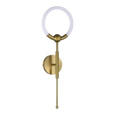 Wall lamp ST LUCE. SL1578.201.01. Giera. 1x10 W, LED, 3000K, 900 LM, 20x60 cm, golden color