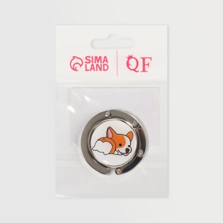 Hook for the bag and umbrella "Corgi", folding, 10 kg, D 4.5 cm-4