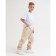 Children's pants Minaku: Basic Line Kids, beige color, height 146