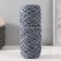 Knitting cord 35% cotton, 65% polypropylene 3 mm 85m/160 ± 10 g (jeans/gray)