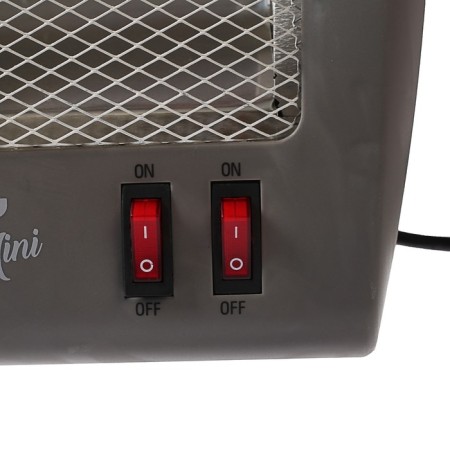 ENGY EN-505 mini heater, quartz infrared, 800 watts, gray-2