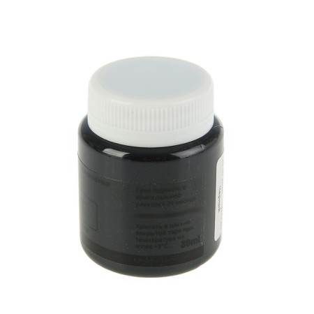 Acrylic matte paint 80 ml, Wizzart Matt, black, frost -resistant-1