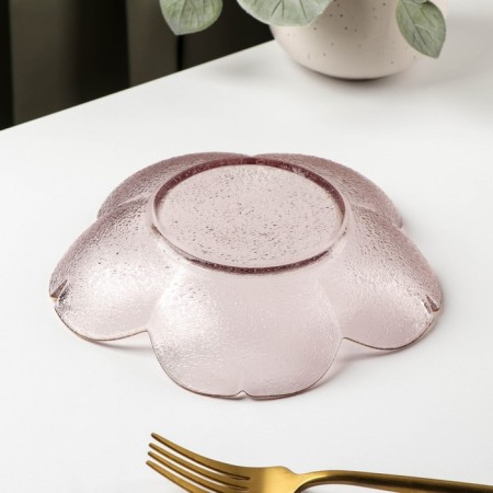 Glass Figure Salad "violet", 280 ml, 17 × 3.5 cm-2
