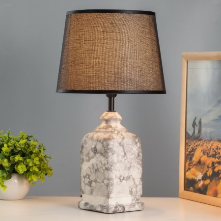 E14 40w 40W gray 22,5x22.5x37cm RISALUX table lamp "E14-1