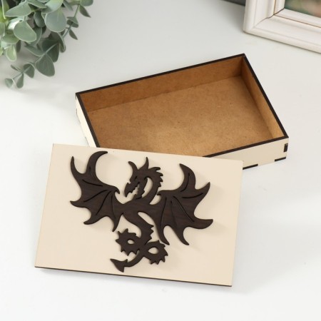 Casket "Dragon" 15x10x3 cm-1