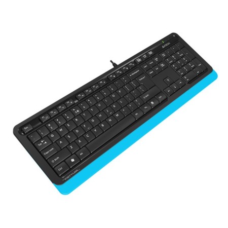 Keyboard A4Tech FSTYLER FK10 Black/Blue USB-6