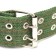 The collar is four-layer, 80 x 4.9 cm, Osh 65-75 cm, polyester, green