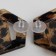 Earrings Plastic "Tanzania" Infinity Leopard, Color