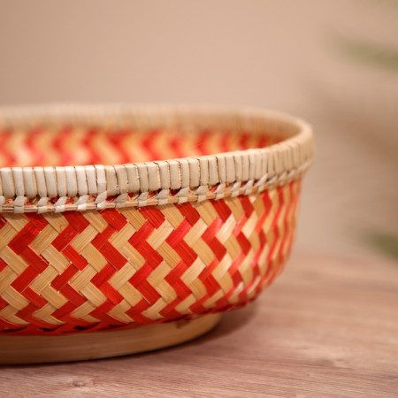 Vaska wicker, from bamboo 29x29x9 cm-2