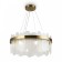 Deserto chandelier, 8x35W G9, brass color