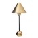 Table lamp with lampshade Risalux "Nialla" Modern, E27, 3 W, Brass, 23 × 23 × 51.5 cm