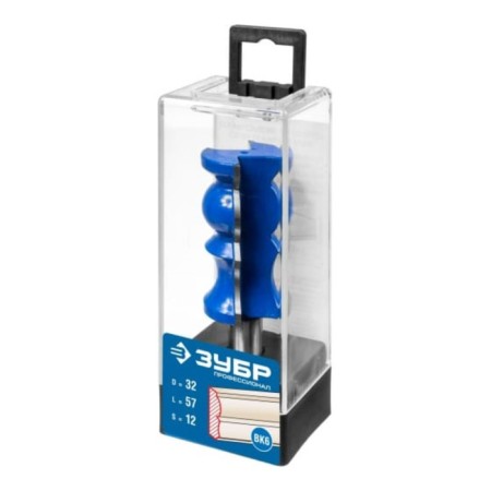 Clester's cutter 28719-32, curly No. 8, shank d = 12 mm, 32 x 57 mm-3