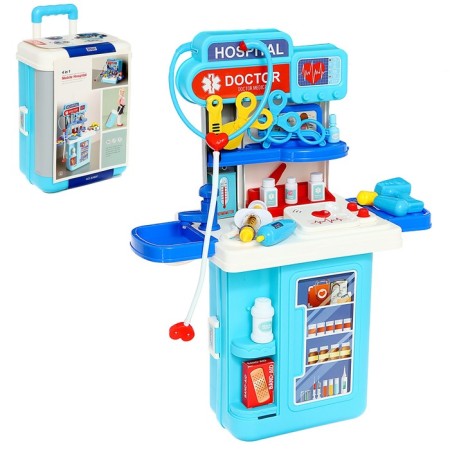 Game set "Doctor" in a suitcase, with accessories
