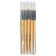 The brush is round brush, Hana compose No. 12 (hair length 35 mm), short dull handle