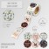 New Year Stick Paper "Tale outside the window" d = 2.5 cm 252 pcs in the roll