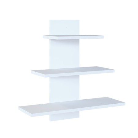Wall shelf, 600 × 212 × 600 mm, white color-1