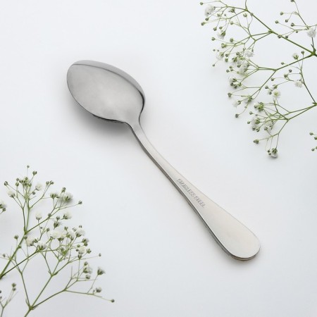 A teaspoon spoon with an engraving “best mother”, in a gift box, 3 x 14 cm.-4