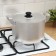 Aluminum pan, 6 l, metal cover