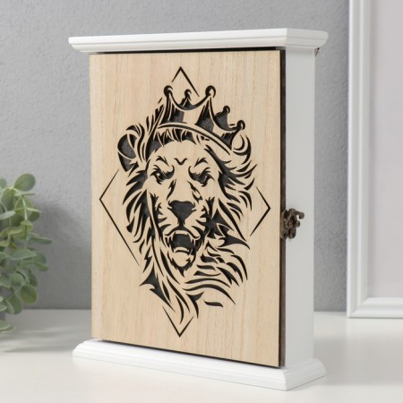 Keywater tree 6 hooks "Leo in the crown" 26.5x20.8x6.3 cm-2