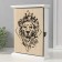 Keywater tree 6 hooks "Leo in the crown" 26.5x20.8x6.3 cm