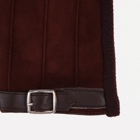 Gloves are male, dimensionless, without insulation, brown color-1