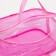 Lightning cosmetic bag, pink color