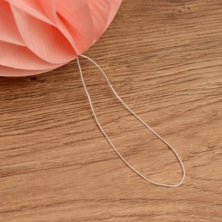 Ball paper decorative, diameter 30 cm, col. pink-1