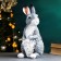 Garden figure "Hare Field" 18x21x33cm