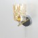 Sconces Citilux "Claude" CL137312, 10x21 cm, 1x60W, e27, yellow color