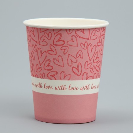 A glass for flowers "heart", 250 ml-1