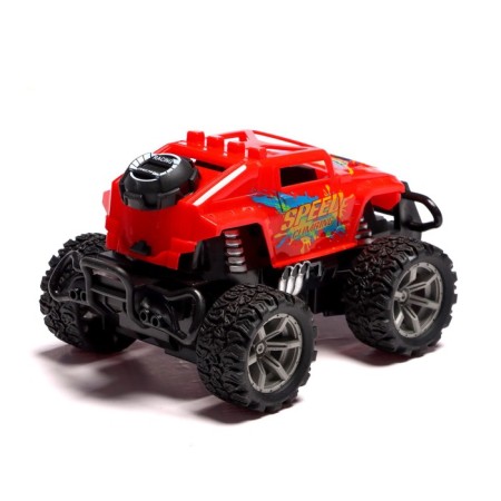 Radio -controlled jeep "Cross", works on the battery, the color of the red-2