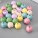 Beads for creativity tree "Balls. Summer colors" set 30 pcs d = 1.6 cm