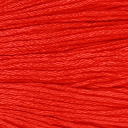 Muline threads, 8 ± 1 m, color red No. 606