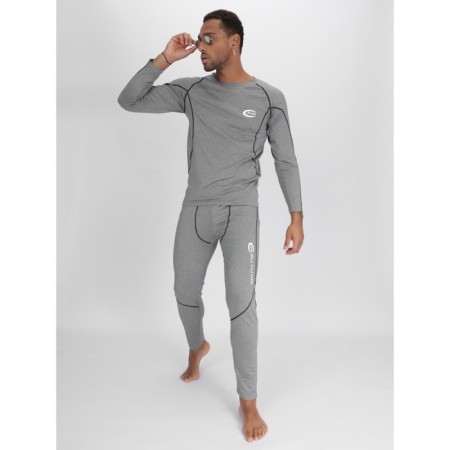 Thermal underwear is male, size 52-54, the color is light gray-16