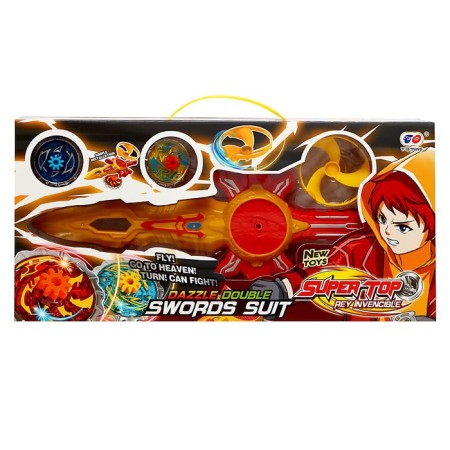 A set of wolves "Super Sword", a double launch, with a turntable, Mix color-18