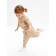 Blood wool and sliders children's fashion, height 62 cm, beige color