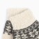 Nosk children's woolen “white snowflake”, dark gray color, size 22
